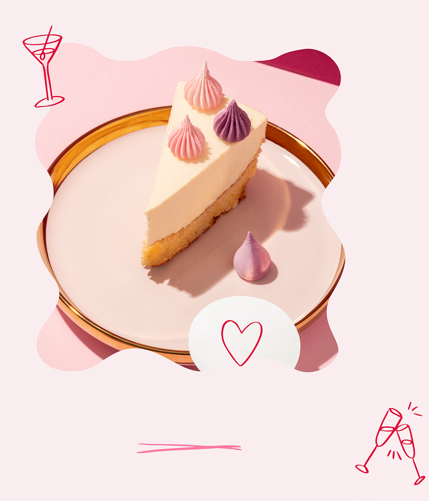 Cheesecake and Champagne